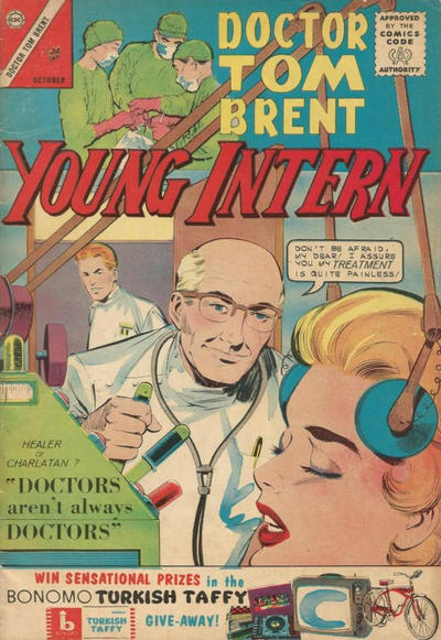 Cover for Doctor Tom Brent, Young Intern (Charlton, 1963 series) #5 [British]
