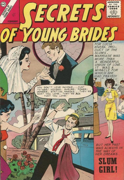 Cover for Secrets of Young Brides (Charlton, 1957 series) #35 [British]