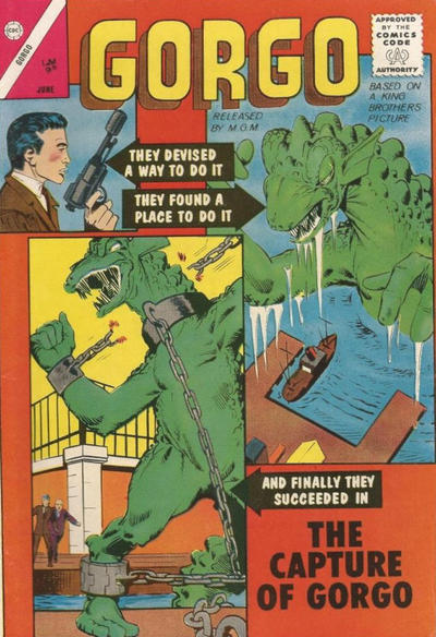 Cover for Gorgo (Charlton, 1961 series) #13 [British]