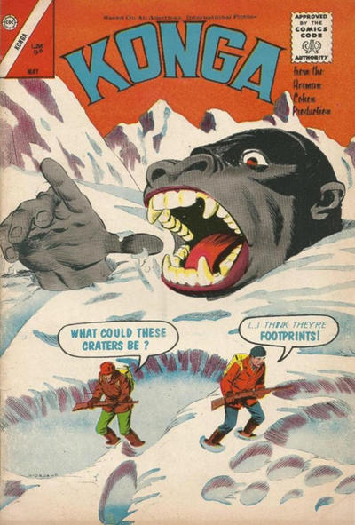 Cover for Konga (Charlton, 1960 series) #12 [British]