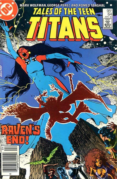 Cover for Tales of the Teen Titans (DC, 1984 series) #64 [Canadian]