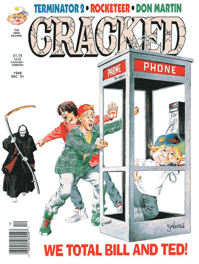 Cover for Cracked (Globe Communications, 1985 series) #268