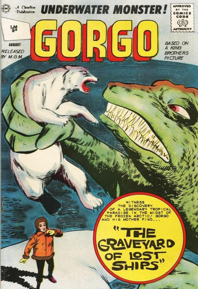 Cover for Gorgo (Charlton, 1961 series) #8 [British]