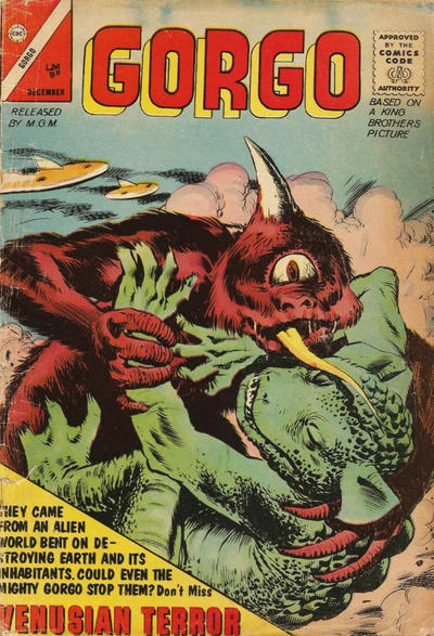 Cover for Gorgo (Charlton, 1961 series) #10 [British]
