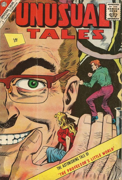 Cover for Unusual Tales (Charlton, 1955 series) #34 [British]