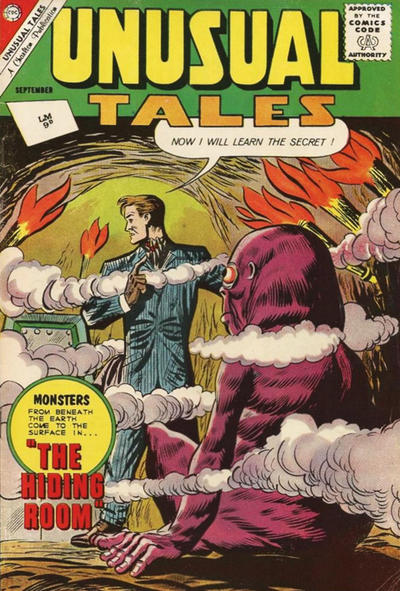 Cover for Unusual Tales (Charlton, 1955 series) #35 [British]