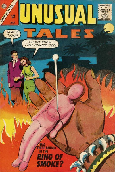 Cover for Unusual Tales (Charlton, 1955 series) #40 [British]