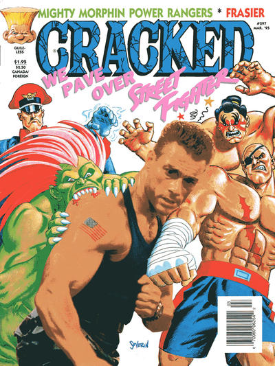 Cover for Cracked (Globe Communications, 1985 series) #297