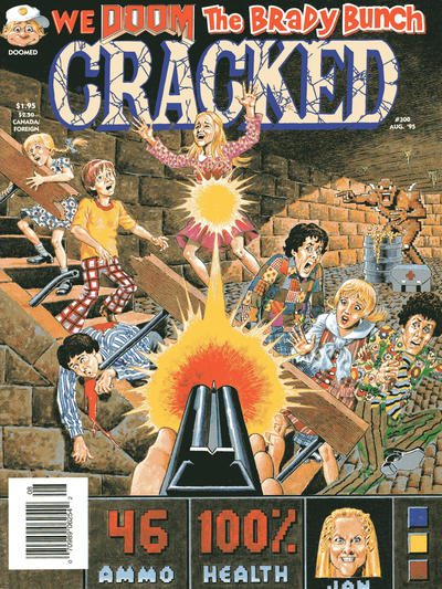 Cover for Cracked (Globe Communications, 1985 series) #300