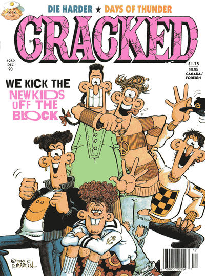 Cover for Cracked (Globe Communications, 1985 series) #259