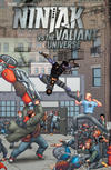 Cover for Ninjak vs. the Valiant Universe (Valiant Entertainment, 2018 series) #4 [Cover D - Francis Portela]