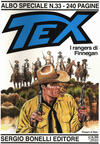 Cover for Tex - Albo Speciale (Sergio Bonelli Editore, 1988 series) #33 - I rangers di Finnegan