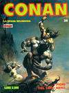 Cover for Conan Spada Selvaggia (Comic Art, 1986 series) #38