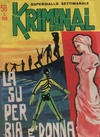 Cover for Kriminal (Editoriale Corno, 1964 series) #58