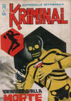 Cover for Kriminal (Editoriale Corno, 1964 series) #74
