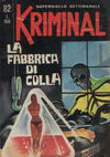 Cover for Kriminal (Editoriale Corno, 1964 series) #82