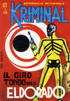 Cover for Kriminal (Editoriale Corno, 1964 series) #83