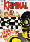Cover for Kriminal (Editoriale Corno, 1964 series) #93