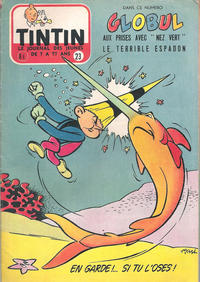 Cover Thumbnail for Le journal de Tintin (Le Lombard, 1946 series) #23/1956