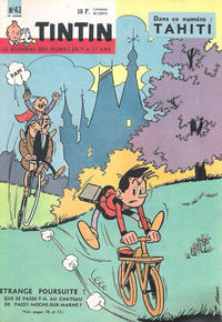 Cover Thumbnail for Le journal de Tintin (Le Lombard, 1946 series) #43/1960