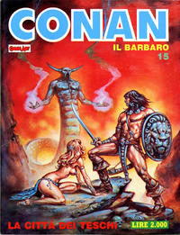 Cover Thumbnail for Conan Spada Selvaggia (Comic Art, 1986 series) #15