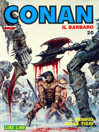 Cover for Conan Spada Selvaggia (Comic Art, 1986 series) #20