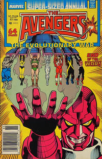 Cover for The Avengers Annual (Marvel, 1967 series) #17 [Newsstand]