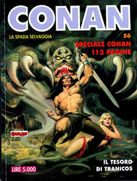 Cover for Conan Spada Selvaggia (Comic Art, 1986 series) #56