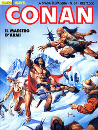 Cover for Conan Spada Selvaggia (Comic Art, 1986 series) #67