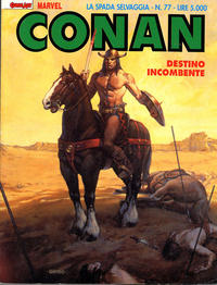 Cover Thumbnail for Conan Spada Selvaggia (Comic Art, 1986 series) #77
