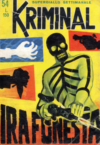 Cover Thumbnail for Kriminal (Editoriale Corno, 1964 series) #54