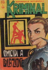 Cover Thumbnail for Kriminal (Editoriale Corno, 1964 series) #60