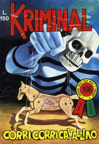Cover Thumbnail for Kriminal (Editoriale Corno, 1964 series) #106