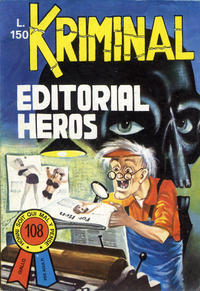 Cover Thumbnail for Kriminal (Editoriale Corno, 1964 series) #108