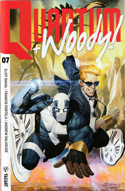 Cover for Quantum and Woody! (Valiant Entertainment, 2017 series) #7 [Cover A - Ariel Olivetti]