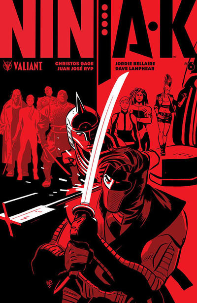 Cover for Ninja-K (Valiant Entertainment, 2017 series) #6 [Cover B - Alan Quah]