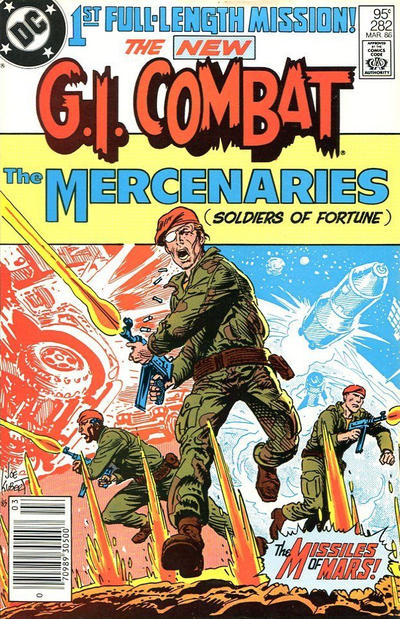 Cover for G.I. Combat (DC, 1957 series) #282 [Canadian]