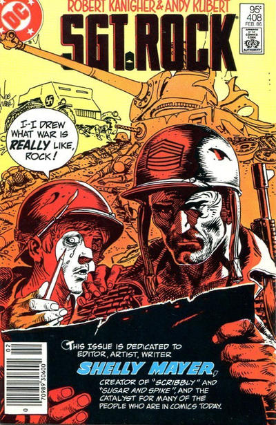 Cover for Sgt. Rock (DC, 1977 series) #408 [Canadian]