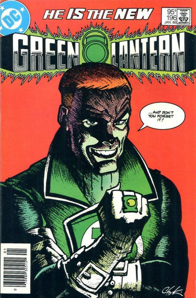Cover for Green Lantern (DC, 1960 series) #196 [Canadian]