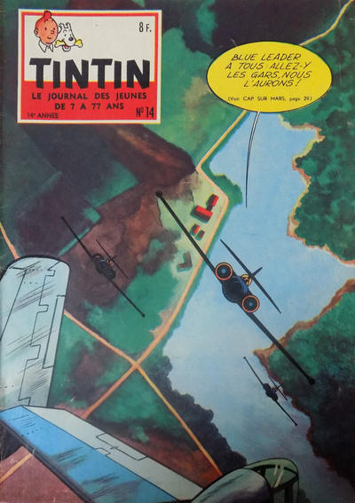 Cover for Le journal de Tintin (Le Lombard, 1946 series) #14/1959