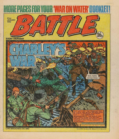 Cover for Battle (IPC, 1981 series) #23 January 1982 [351]
