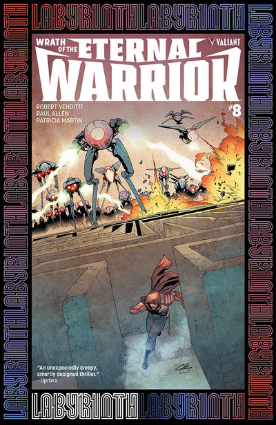Cover for Wrath of the Eternal Warrior (Valiant Entertainment, 2015 series) #8 [Cover D - Stephen Segovia]