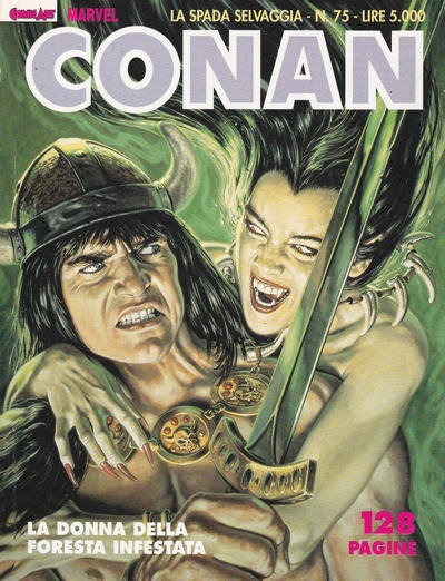 Cover for Conan Spada Selvaggia (Comic Art, 1986 series) #75