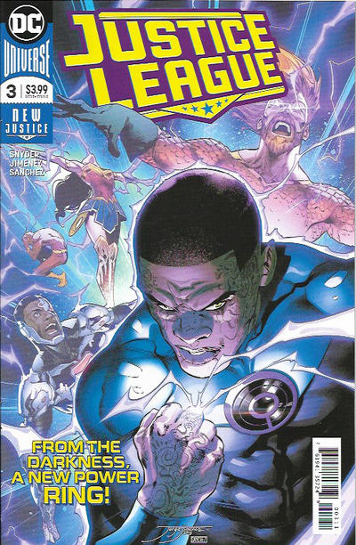 Cover for Justice League (DC, 2018 series) #3 [Jorge Jimenez Cover]
