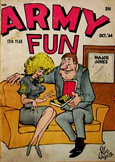 Cover for Army Fun (Prize, 1952 series) #v7#6