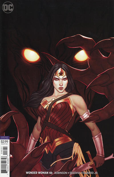 Cover for Wonder Woman (DC, 2016 series) #46 [Jenny Frison Variant Cover]
