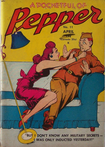 Cover for A Pocketful of Pepper (Hardie-Kelly, 1944 ? series) #11