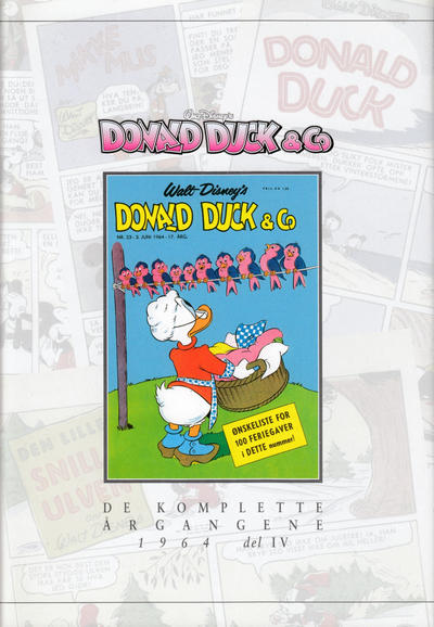 Cover for Donald Duck & Co De komplette årgangene (Hjemmet / Egmont, 1998 series) #[67] - 1964 del 4