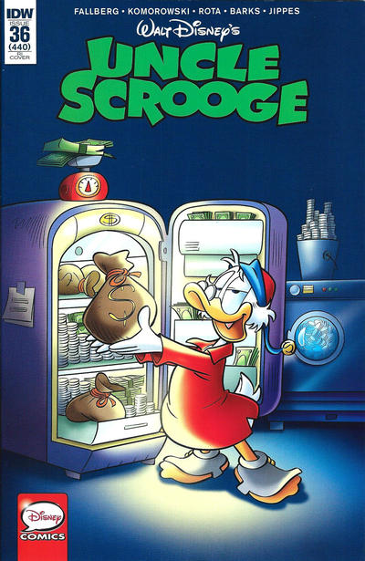 Cover for Uncle Scrooge (IDW, 2015 series) #36 / 440 [RI Cover - Marco Gervasio]