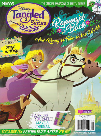 Cover for Disney Tangled the Series Magazine (Redan Publishing Inc., 2018 series) #1